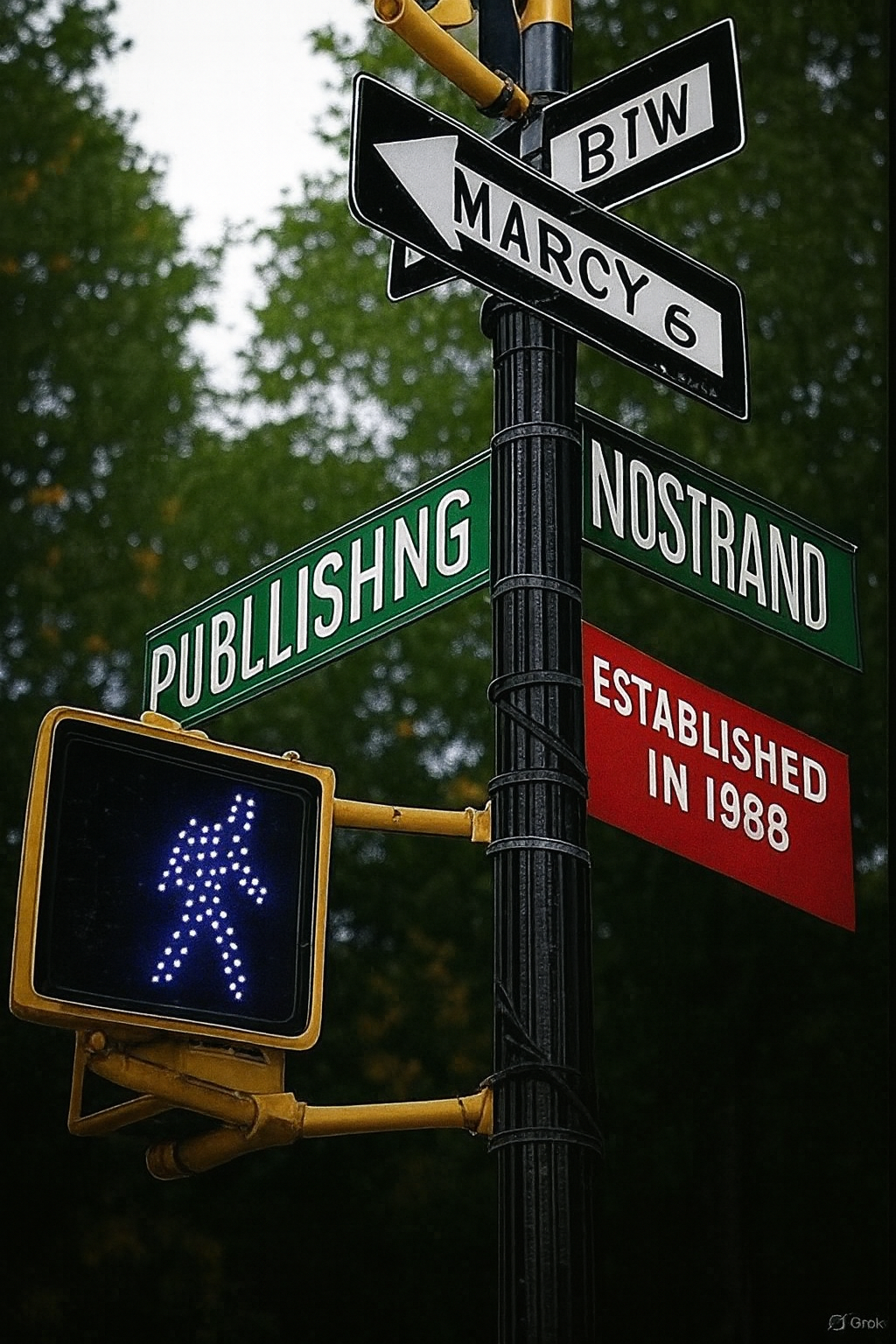 Between Marcy & Nostrand Publishing